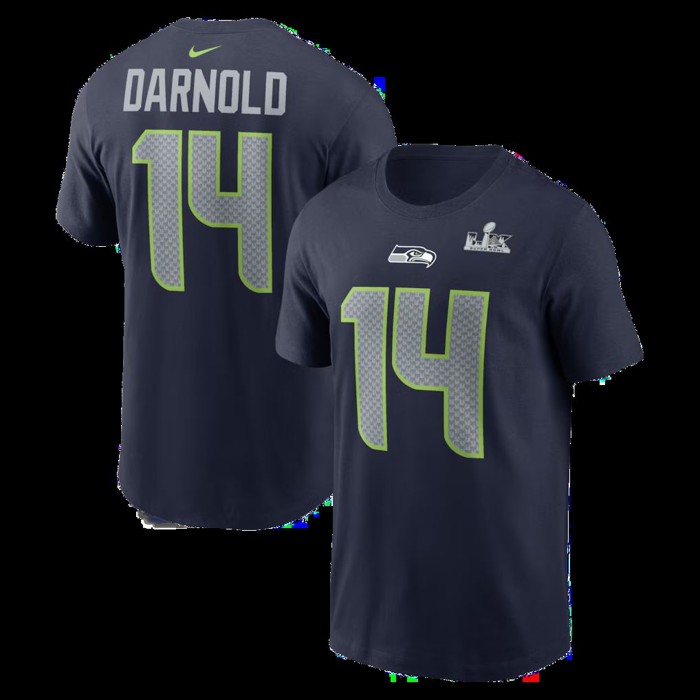 Men 2026 NFL Seattle Seahawks T-shirt blue 08->nfl t-shirts->Sports Accessory